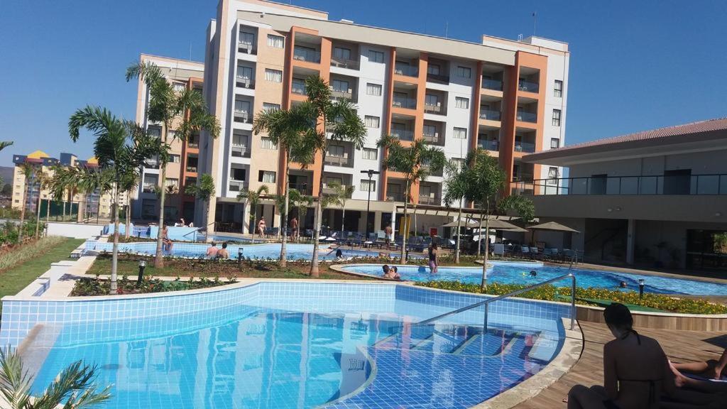 Caldas Novas Privê Alta Vista Thermas Resort - Sensacional! Apto Suíte Luxo 02 Quartos até 06 pessoas - Incrível! Exterior foto