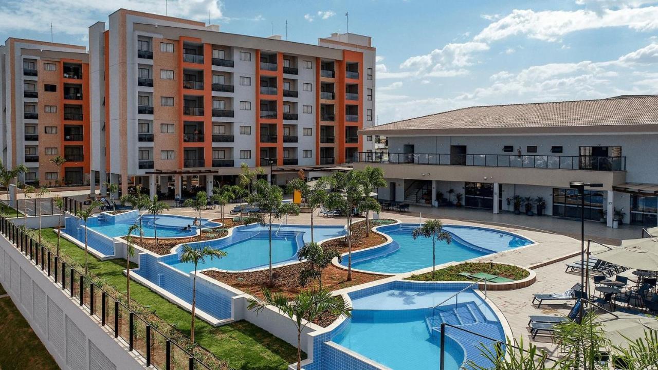 Caldas Novas Privê Alta Vista Thermas Resort - Sensacional! Apto Suíte Luxo 02 Quartos até 06 pessoas - Incrível! Exterior foto