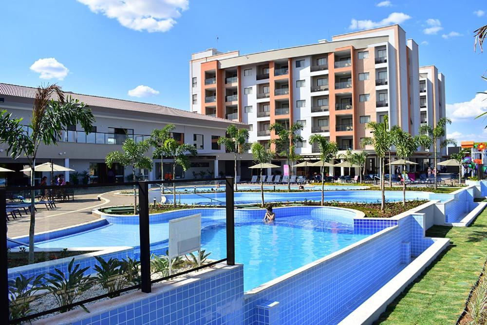Caldas Novas Privê Alta Vista Thermas Resort - Sensacional! Apto Suíte Luxo 02 Quartos até 06 pessoas - Incrível! Exterior foto